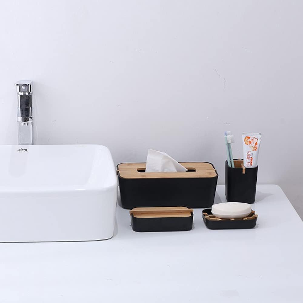 2 Pack Bamboo Soap Dish