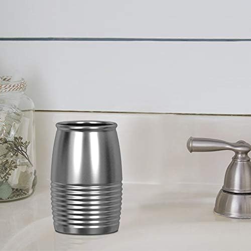 Sturdy stainless steel tumbler for the bathroom