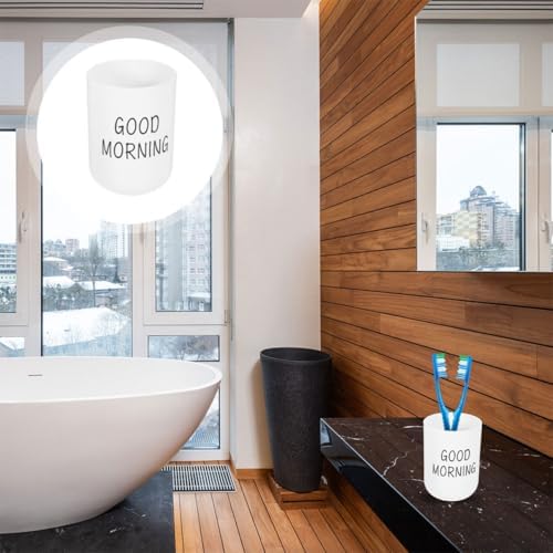 Unomor Reusable Bath Tumbler Toothbrush Holder