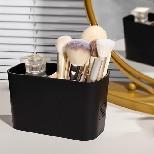 4-slot bamboo toothbrush holder