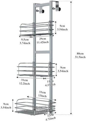 Premium Over-the-Door Shower Caddy