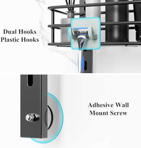 Organize Your Bathroom Essentials with Nieifi Hanging Shower Caddy