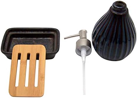 Bath Kitchen Essential Countertop Soap Lotion Dispenser Set