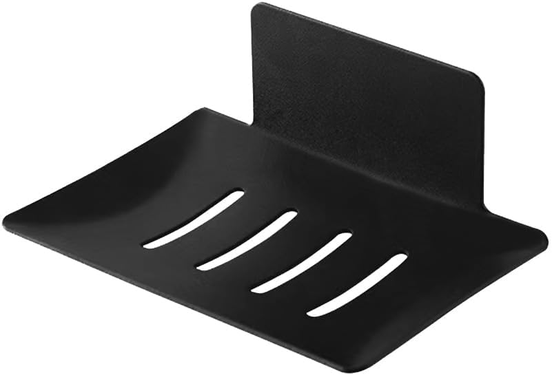 Stainless Steel Soap Tray black 12x105cm