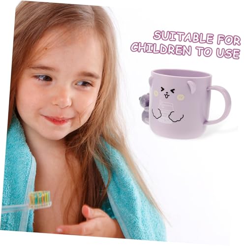 CUTE REABLE TOOTHBRUSH CUP FOR KIDS