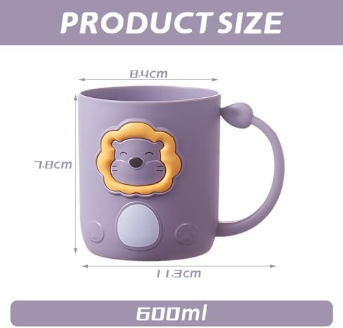 Cuddle-Combine 2-Piece Toothbrush Holder for Kids
