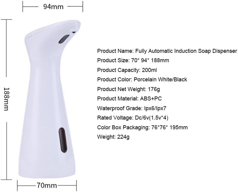 Compact Touchless Soap Dispenser