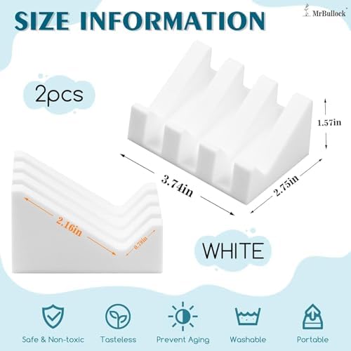 Premium Silicone Soap Dish for Self-Draining Bar Soaps