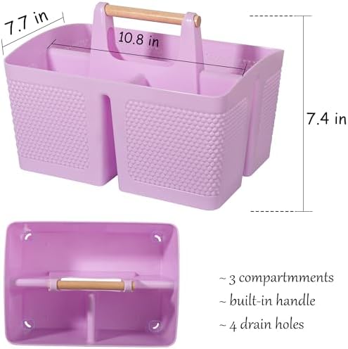Rejomiik Portable Shower Caddy with Handle