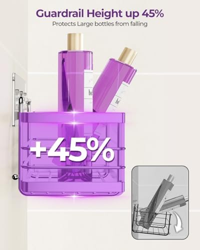 ODesign 3-Piece Rust-Proof Shower Caddy