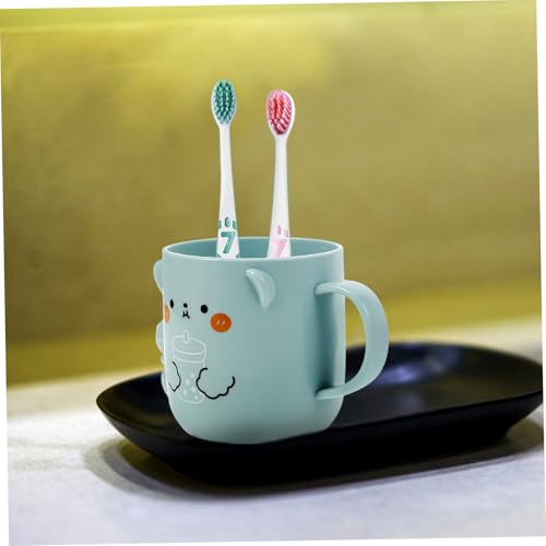 Adorable Cartoon Toothbrush Holders for Kids in 2-Pack