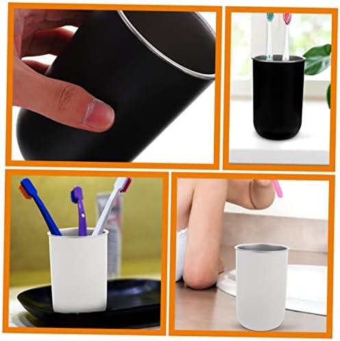 2pcs Boys and Girls Unbreakable Toothbrush Cup Set Holder