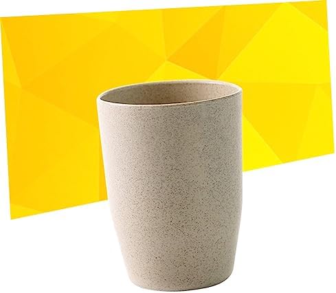 ETHZZLE Bathroom Tooth Cup Wheat Straw Tumbler