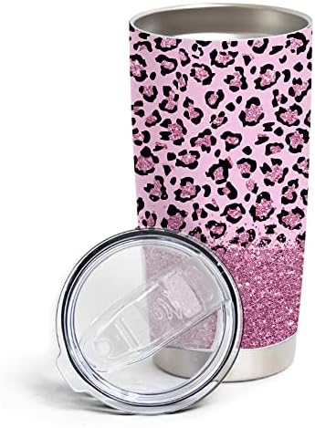Hyturtle Personalized Leopard Print Tumbler - Mothers Day Gift