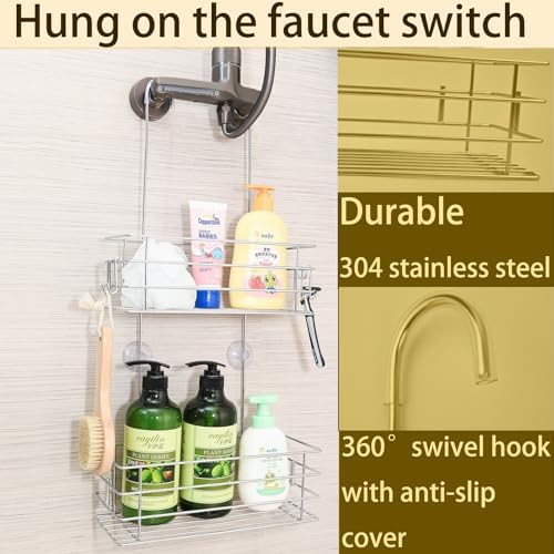 Rotating Shower Caddy Durable