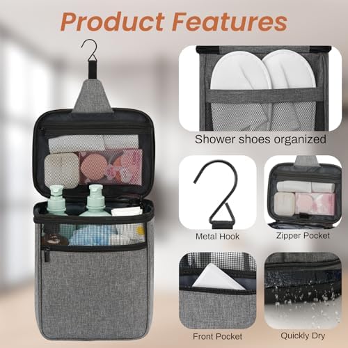 Versatile Portable Mesh Shower Caddy for Men Women