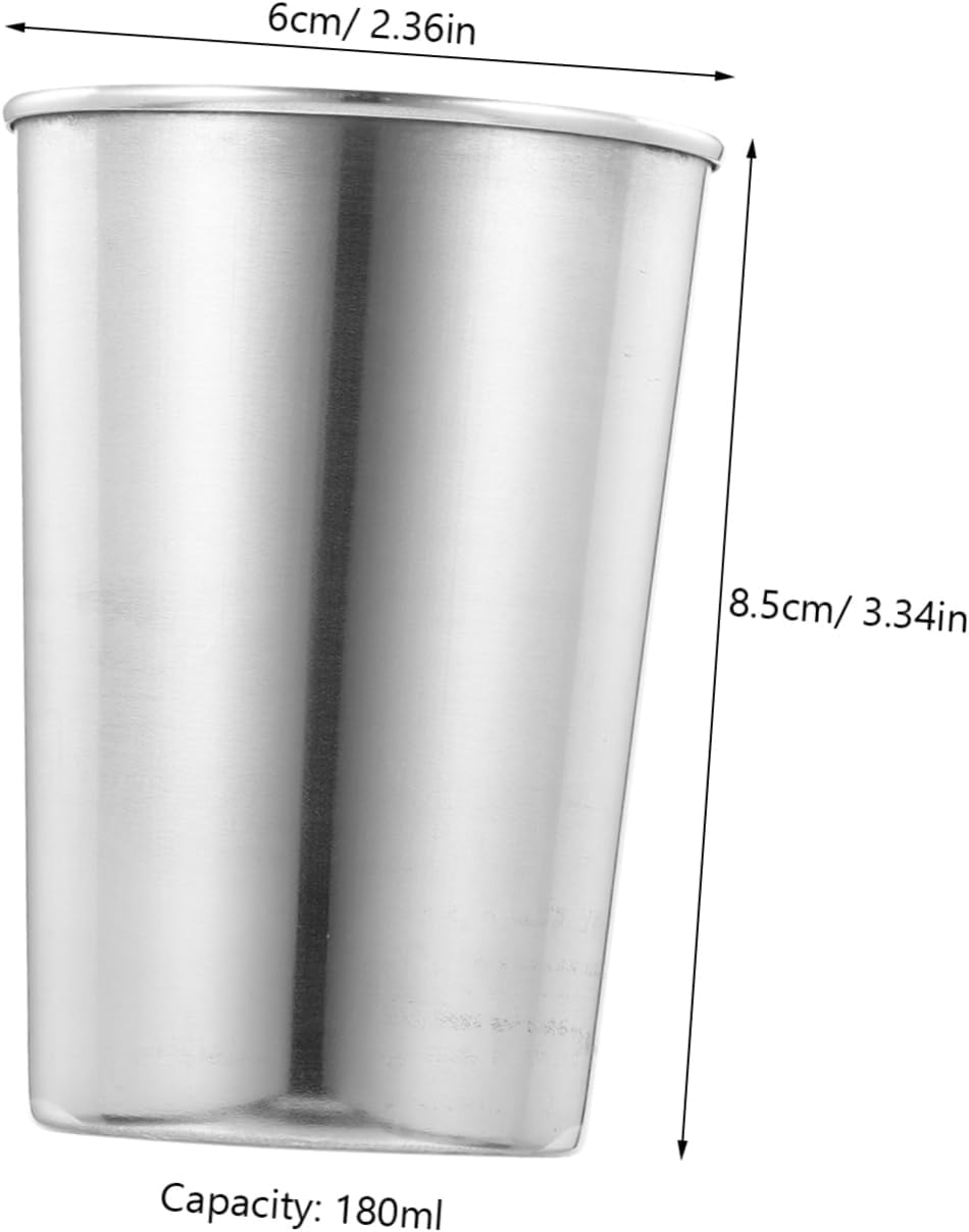 Stainless Steel Water Tumbler for Bath Use Elegant Design Easy Clean