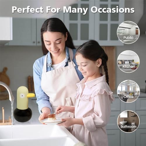 Kids Highlight automatic soap dispenser with 2 synchronize modes and USB recharging