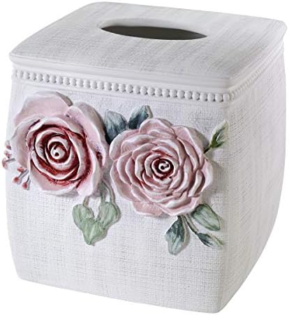 Avanti Linens - Tissue Box Cover Spring Garden Collection