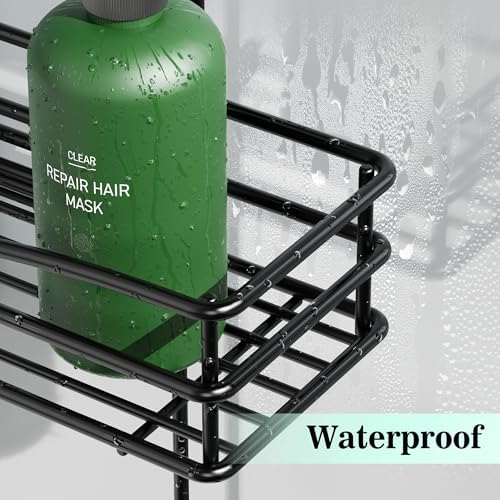 Adjustable Rust-Resistant over the Door Shower Caddy