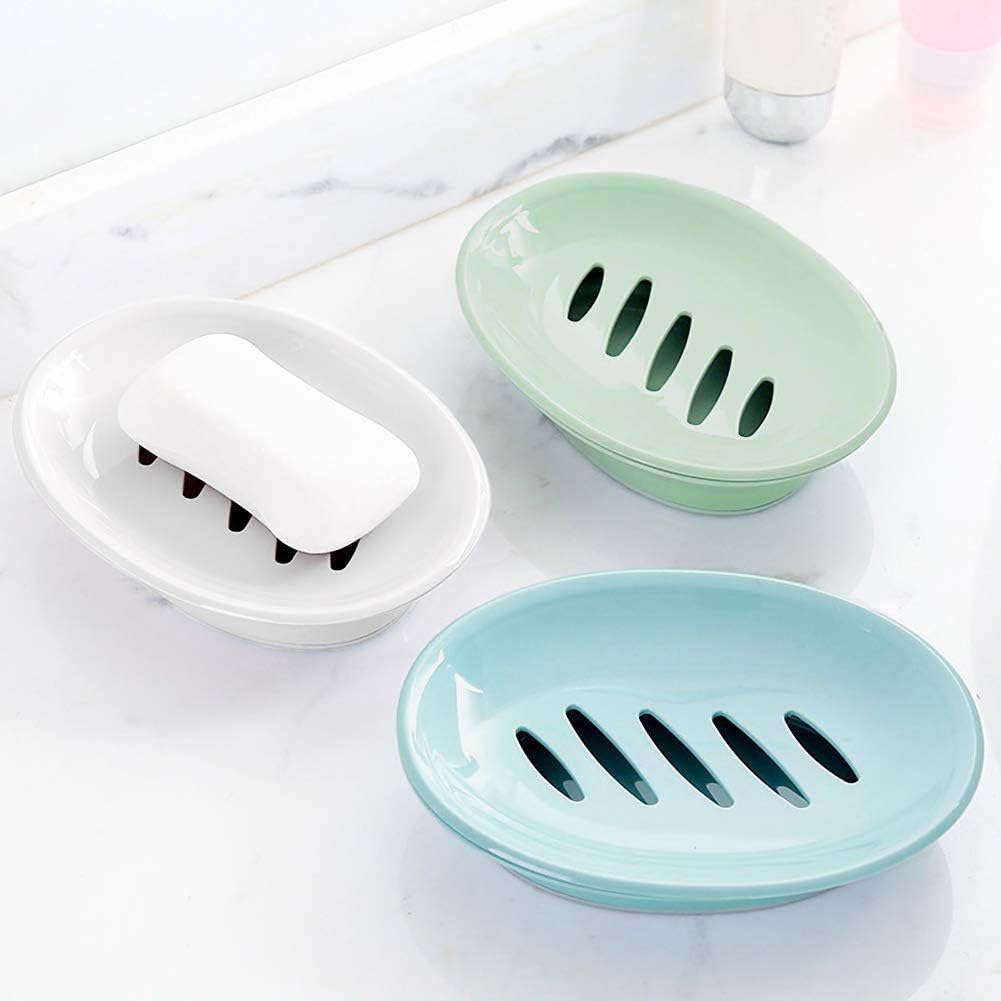 2-Pack Soap Dish with Drain System WYOK