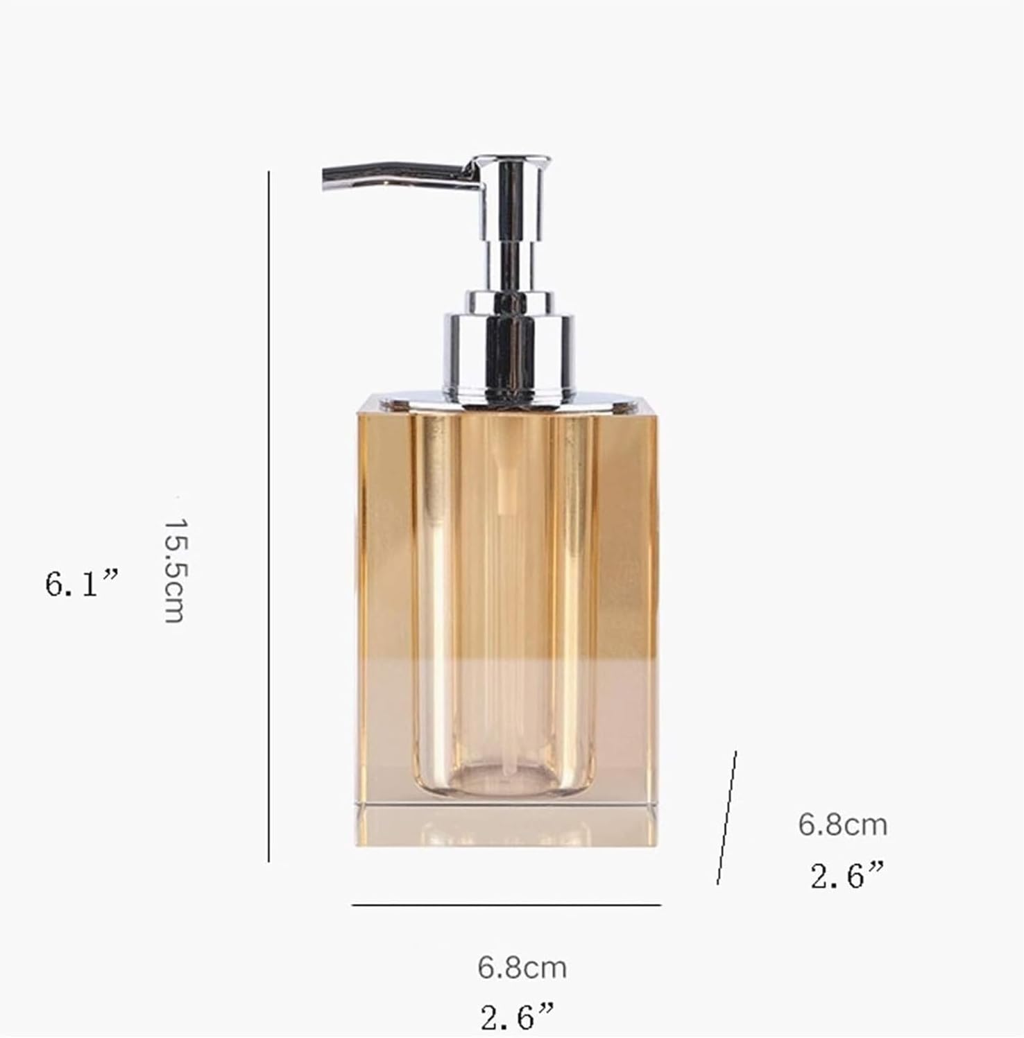 Essential 77 Oz Crystal Soap Dispenser