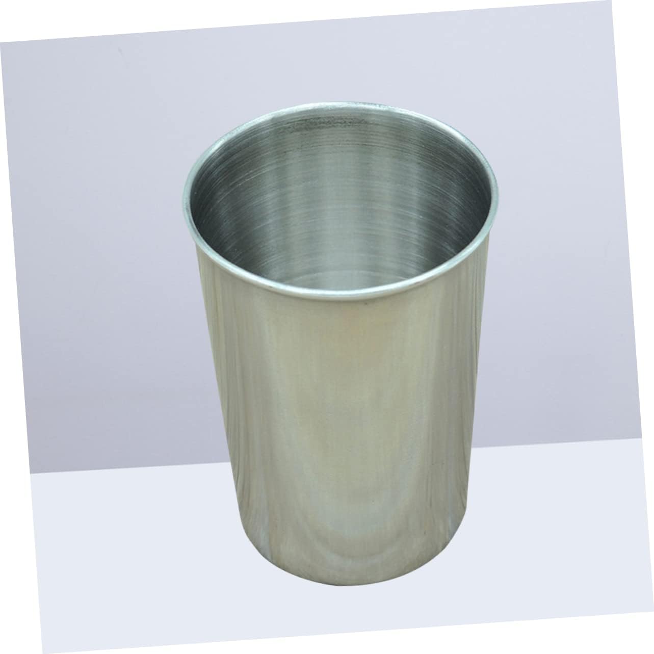 Two-Pack Stainless Steel Water Toothbrush Holder Cups 180ml Everyone Likes