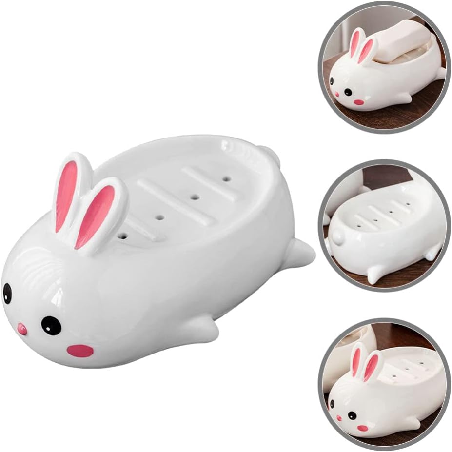 Cabilock Cute Ceramic Soap Dish
