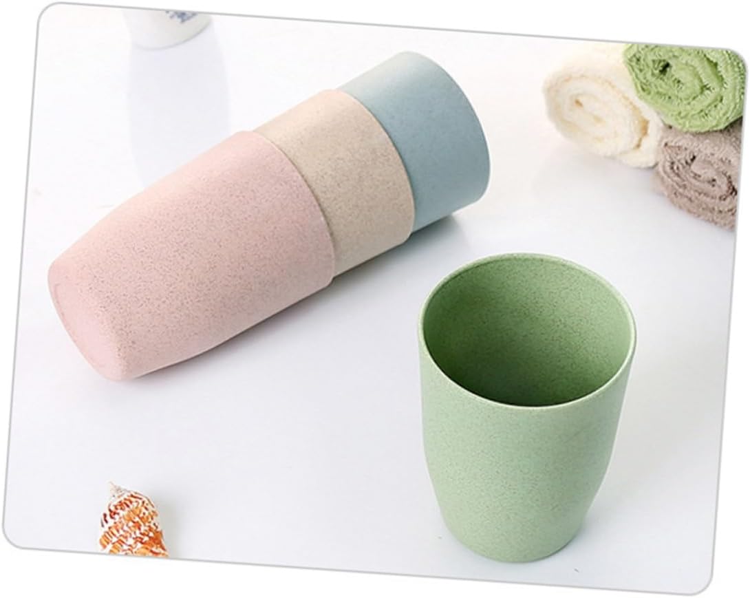 Bathroom Tooth Cup Wheat Stem Rinsing Mug