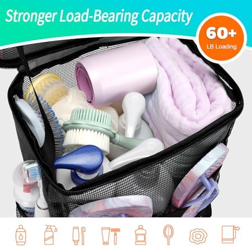 Effortless Mesh Shower Caddy for Girls