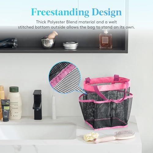 Lifewit Mesh Shower Caddy Portable For Dorm Bathroom Gym Travel