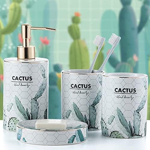 Bath Cactus Dispensers Set 400ML for Home Use