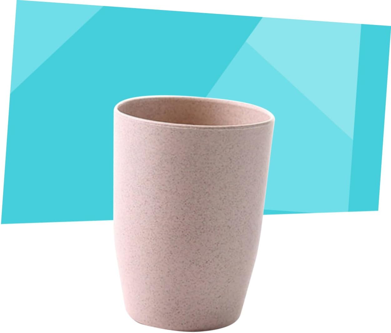 ABOOFAN Wheat Stem Rinsing Tumbler Eco-Friendly Family- friendly and Easy to Clean