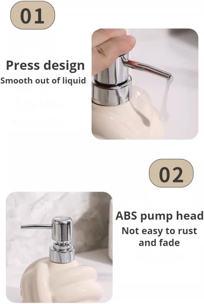 Stylish Soap Dispenser with Pump 250ml Steel Refillable