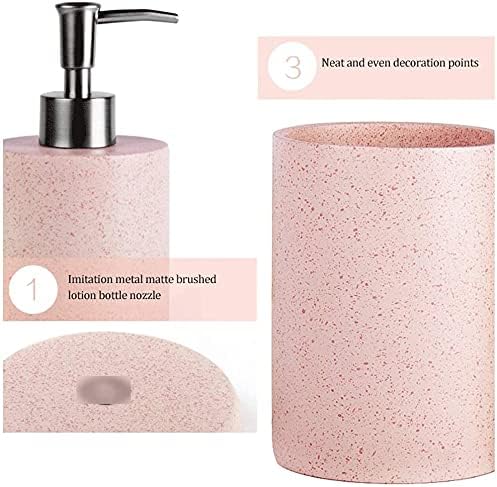 Versatile Artistic Counter-Top Soap Dispenser Set