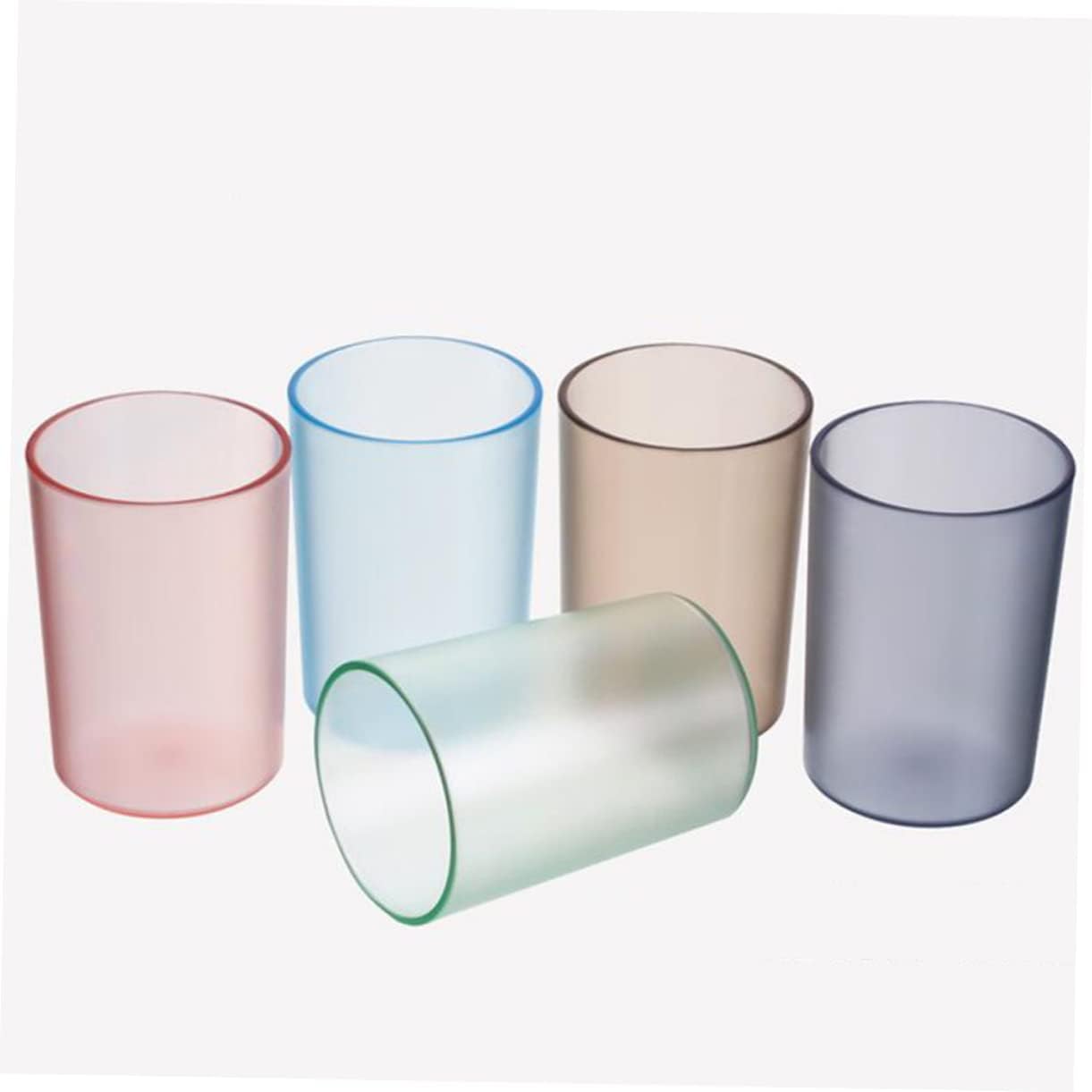HOOTNEE Transparent Toothbrush Cup Gargle Mug