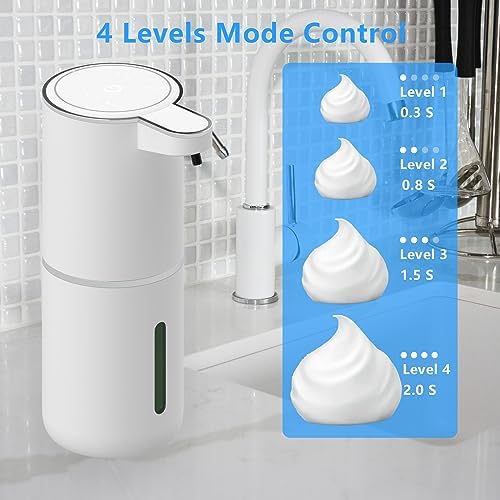 Vomapil Automatic 4 Gear Wall-Mounted Touchless Hand Dish Soap Dispenser