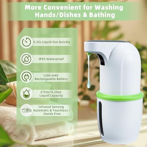 Automatic soap dispenser hand touchless 929 Oz