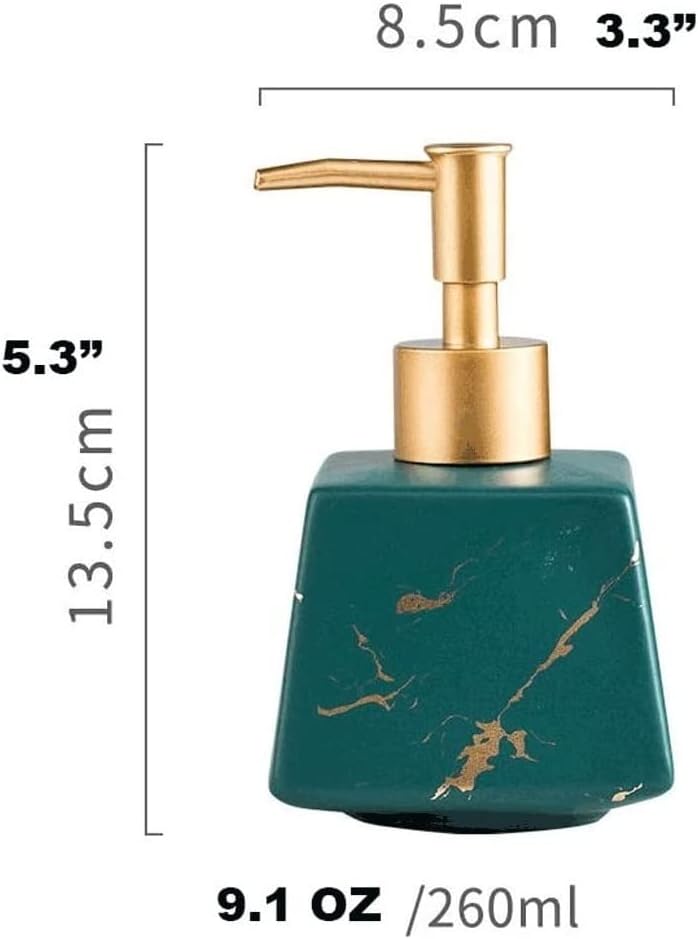 NTIYOU 260ml Counter Top Soap Dispenser