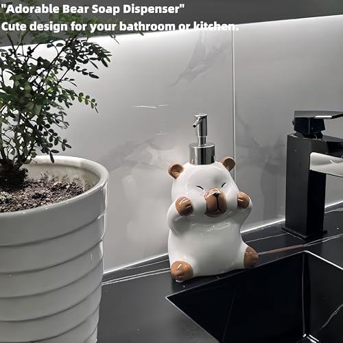 Adorable Ceramic Bear Dispenser