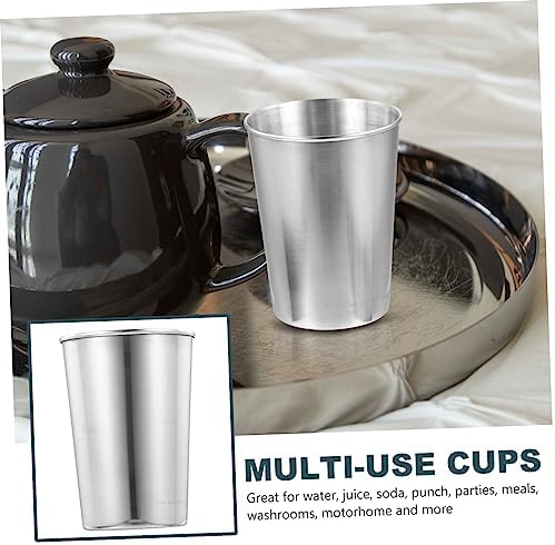 Stainless Steel Bathroom Tumbler with Silver Design