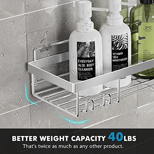 Moforoco Simple Black Organizer for Your Bathroom