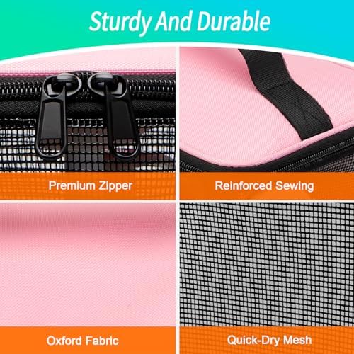 Effortless Mesh Shower Caddy for Girls