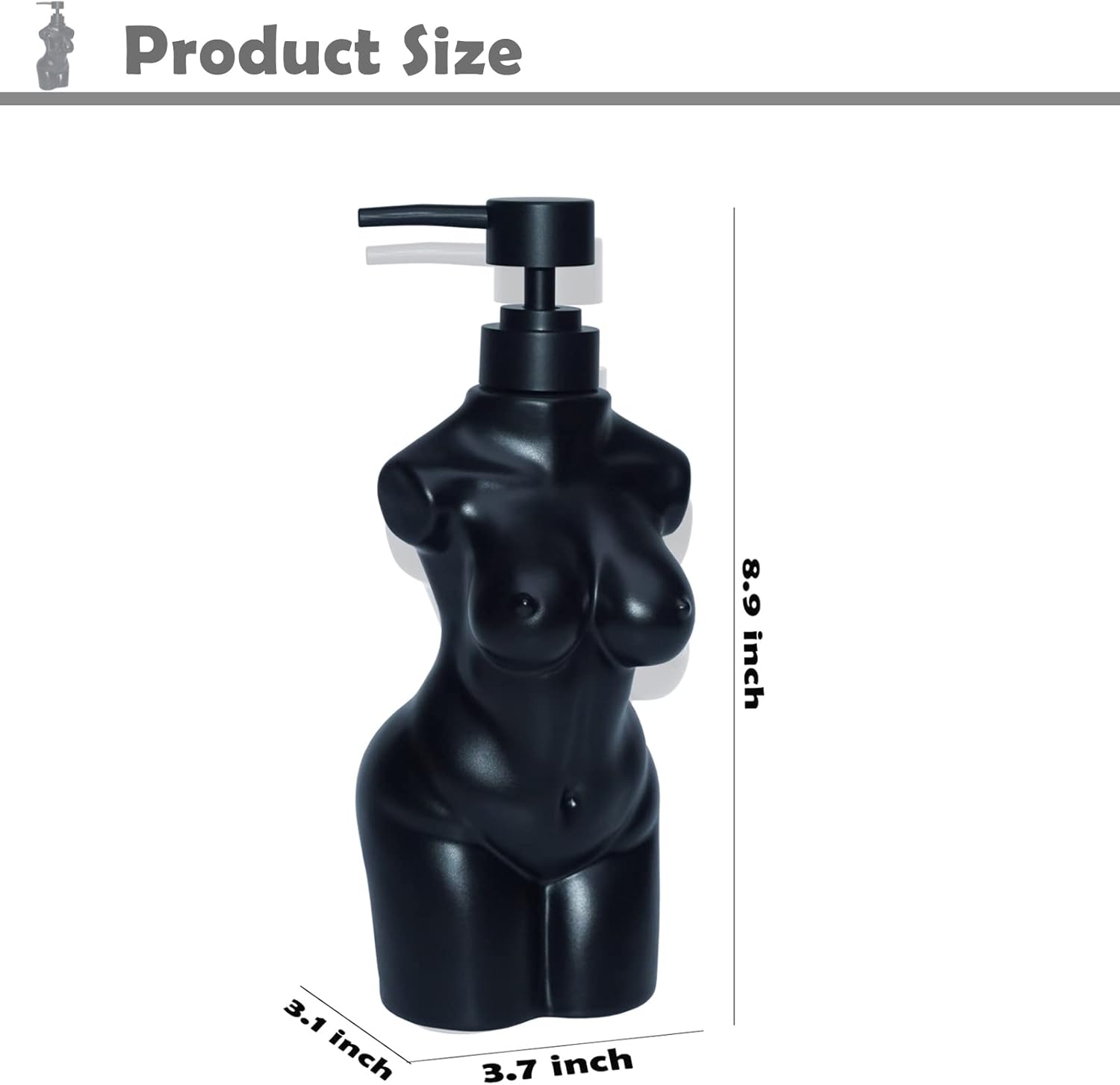 Simply Effortless - Compact Ceramic Girl Dispenser