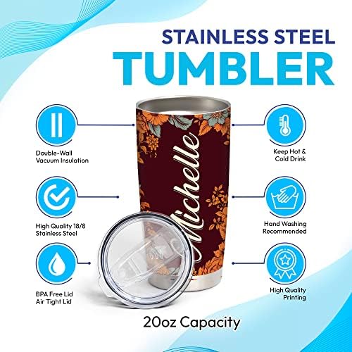 Personalized Stainless Steel Tumbler - Bear Lovers Give with Anti-Leak Lid
