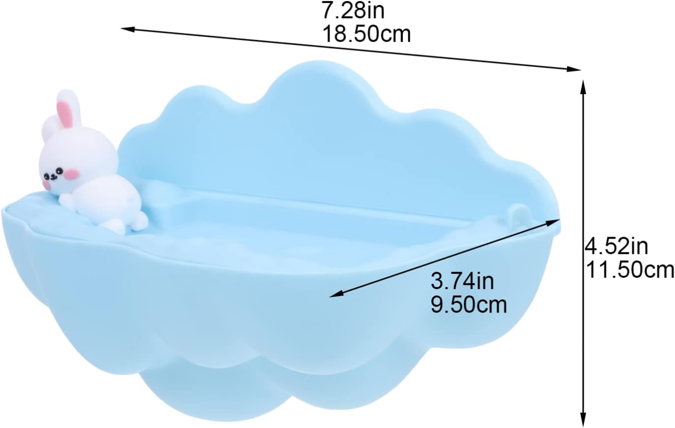 Wall-Mounted Space-Saving Soap Dish