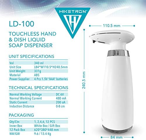 Touchless Countertop Soap Dispenser