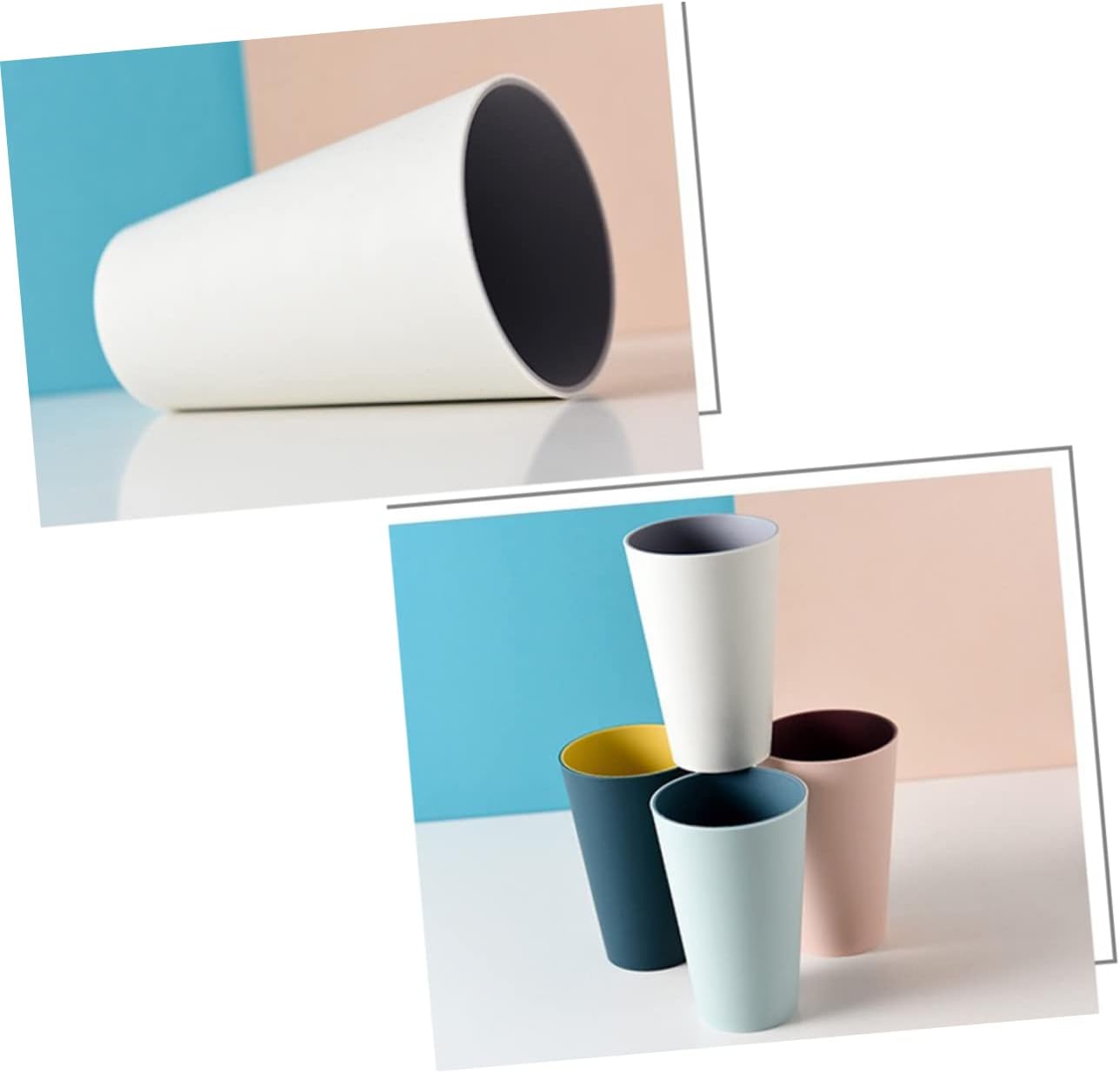 Elegant Family Toothbrush Tumbler for Bathroom Kitchen Travel