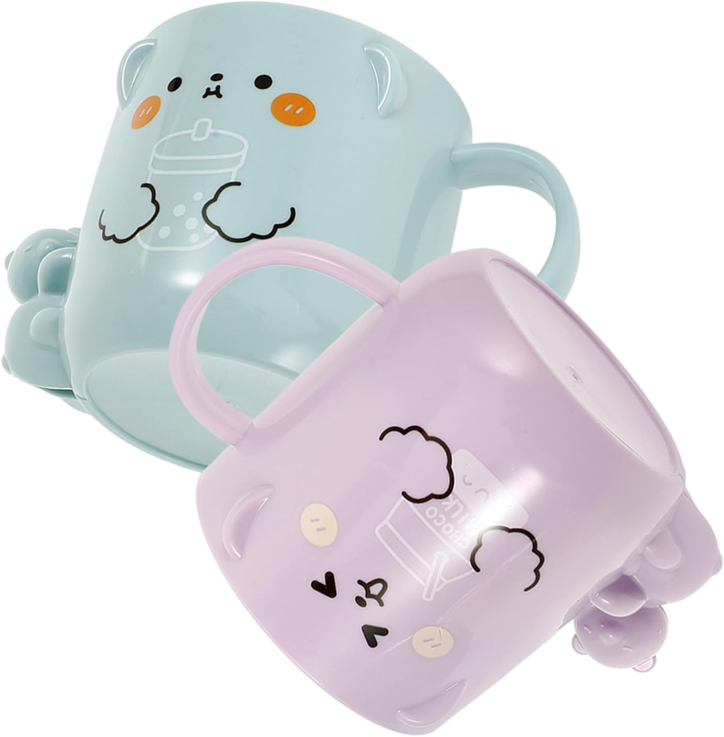 Homoyoyo 2-Piece Toddler Bathroom Cups Boys Girls