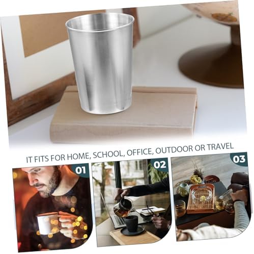 Stainless Steel Water Tumbler for Bath Use Elegant Design Easy Clean